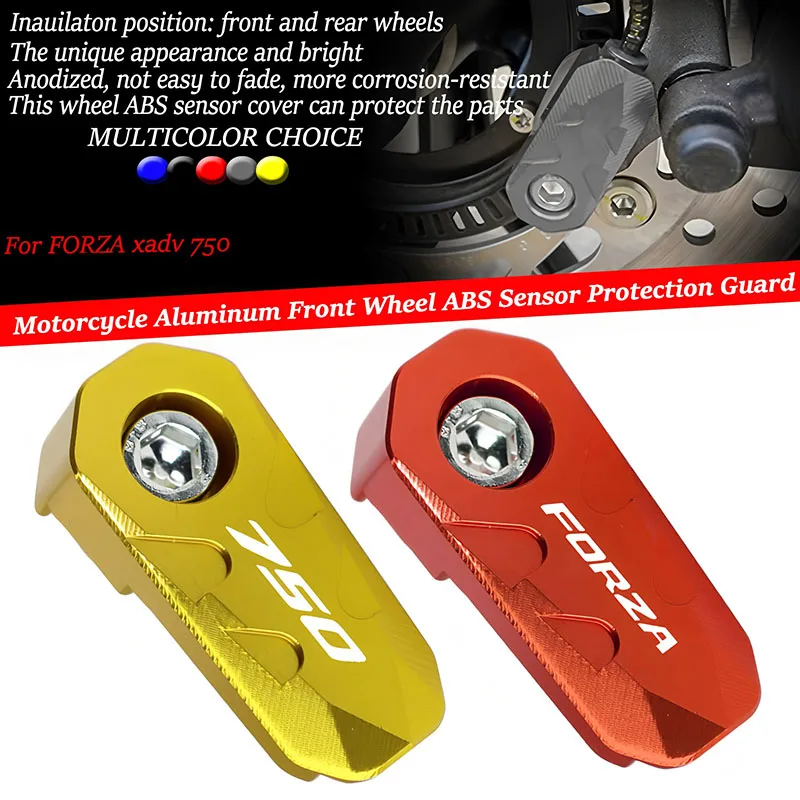 ملحقات الدراجة النارية غطاء حماية مستشعر ABS للعجلة الأمامية لـ FORZA750 FORZA NSS 750 NSS750 X-ADV 750 XADV 750 #1