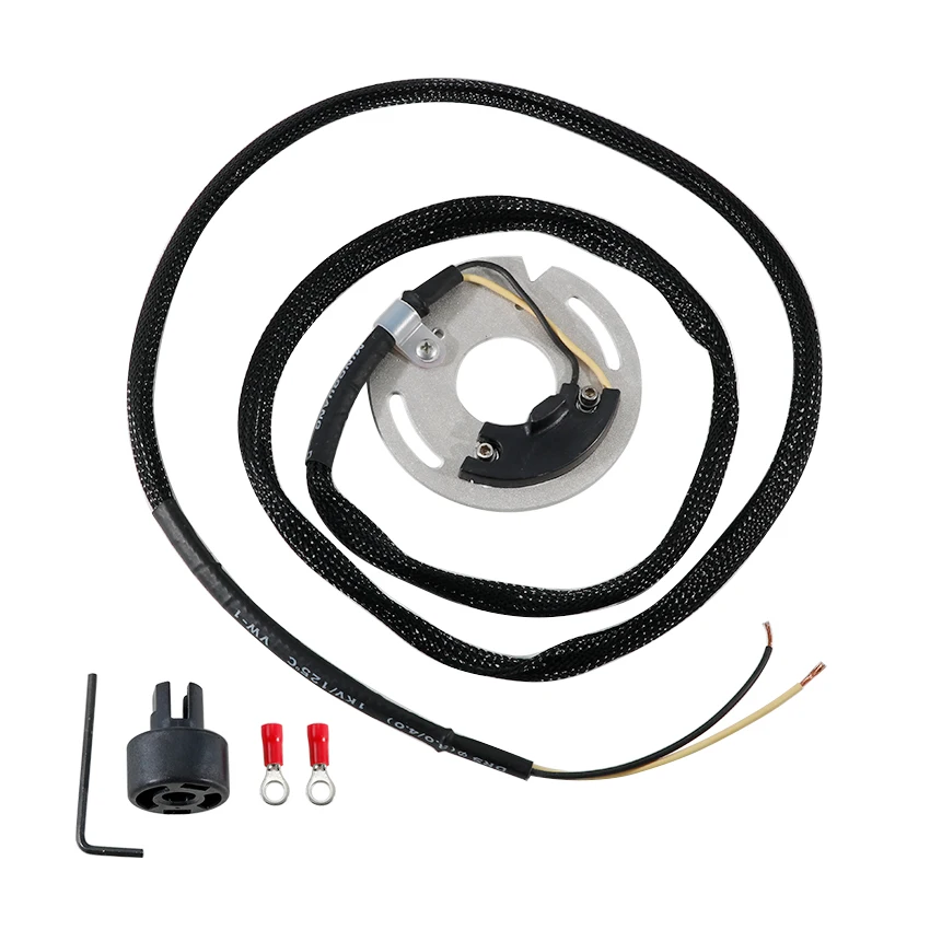 Motorrad-Stator-Pickup-Pulser-Spule für Harley Davidson Bad Boy FXSTSB, Disc Glide FXRDG, Fat Bob FXEF, Road Glide FLTR, XR750 – Detail 10