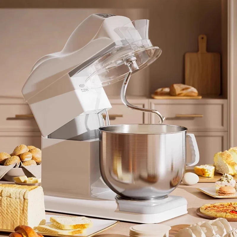Home and business dual-purpose silent chef machine small dough kneading cream machine 7L large capacity mixing and whipping