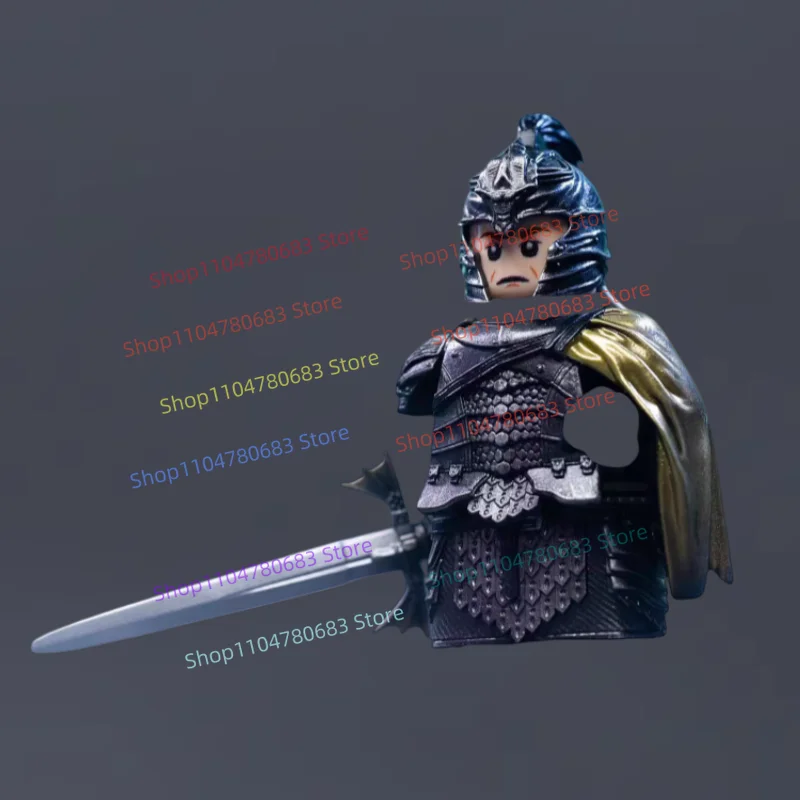 

Строительные блоки MOC, мини-кукла древних генералов, сборная модель, украшения, аниме-фильм, роль, декоративные игрушки, коллекция праздничных подарков