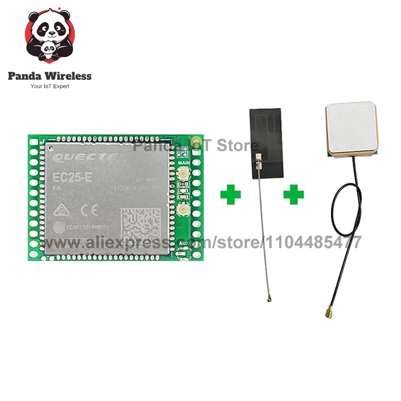 

Модуль Quectel EC25-EFA EC25EFA Основная плата разработки 4G LTE CAT4 GNSS с GPS, совместимый с процессором видеокарты глобального диапазона