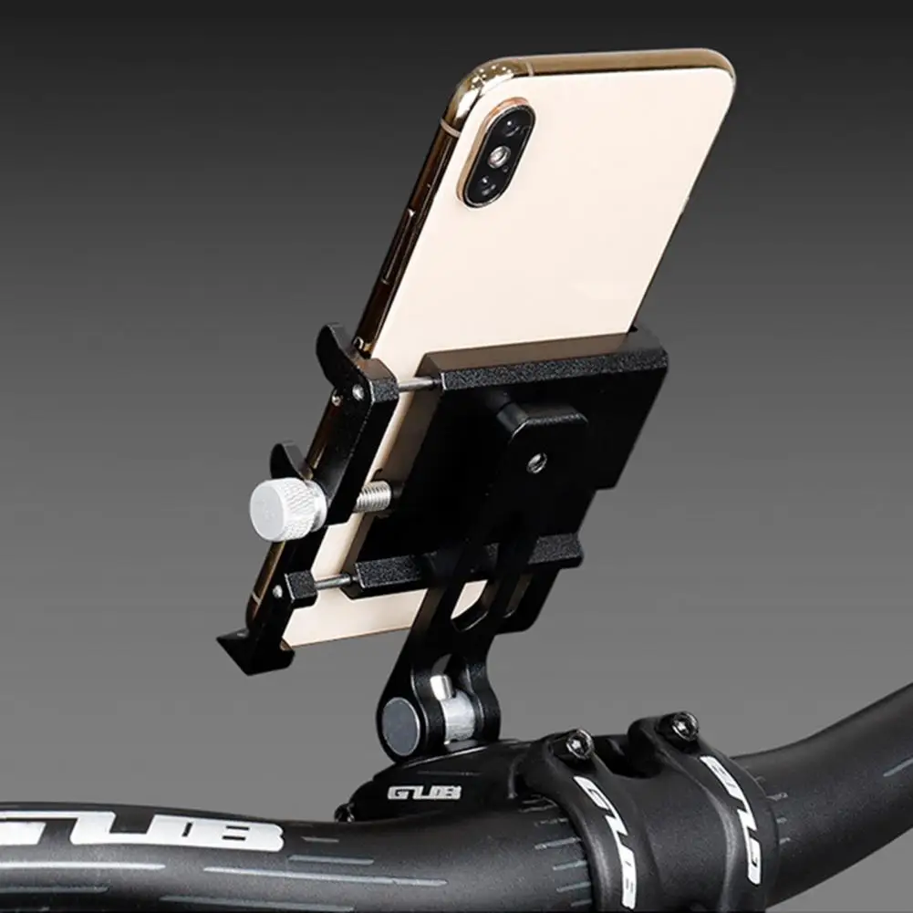 GUB G-95 Bike Phone Holder 270 Degree Rotation Cycling Navigation Stand Aluminum Alloy Bike Navigation Bracket for Bicycle