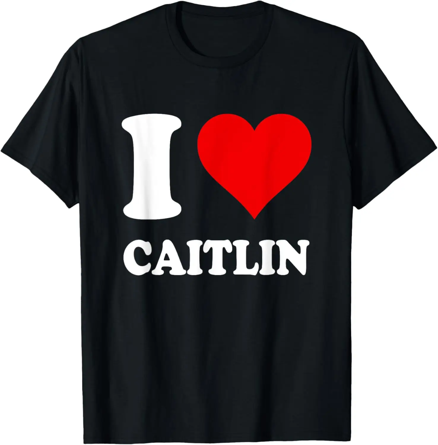 

Футболка Red Heart I Love Caitlin
