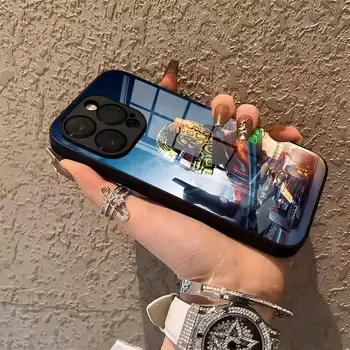 Pouzdro z tvrzeného skla F1 Formule 1 Lando Norris pro iPhone 15 Pro Max 14 Pro 12 11 13 Mini X XR XS 8 7 Plus SE 12 nejlepší prodej Kryt Formule 1 pro iPhone X - №6