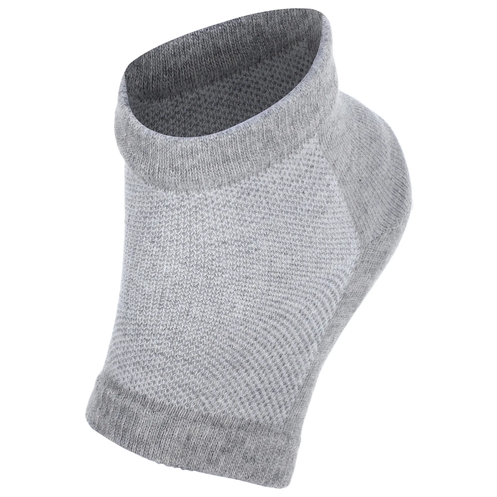 

Height Increase Pads Invisible Heel Socks Comfortable Elasticity Grey Inserts Breathing Heel Cushion Foot Care Tools