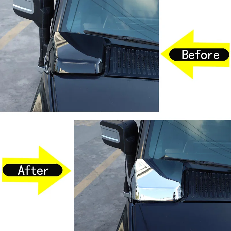 

For Hummer H2 2003-2009 ABS Car Side Air Intake Hood Vent Cover Trim Sticker Protection Exterior Accessories