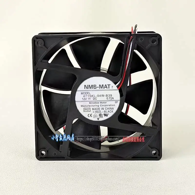 ORIGINAL 4715KL-04W-B39 12V  0.72A 12038 120*120*38mm NEW COOLING FAN RADIATOR