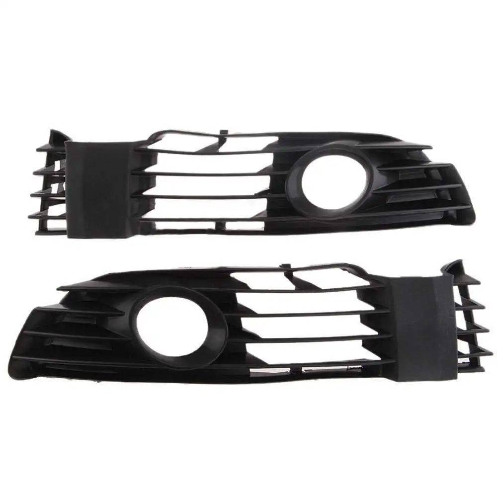 1Pair Front Lower Bumper Fog Light Grille Grill LH&RH for Volkswagen VW Passat B5.5 2000-2005