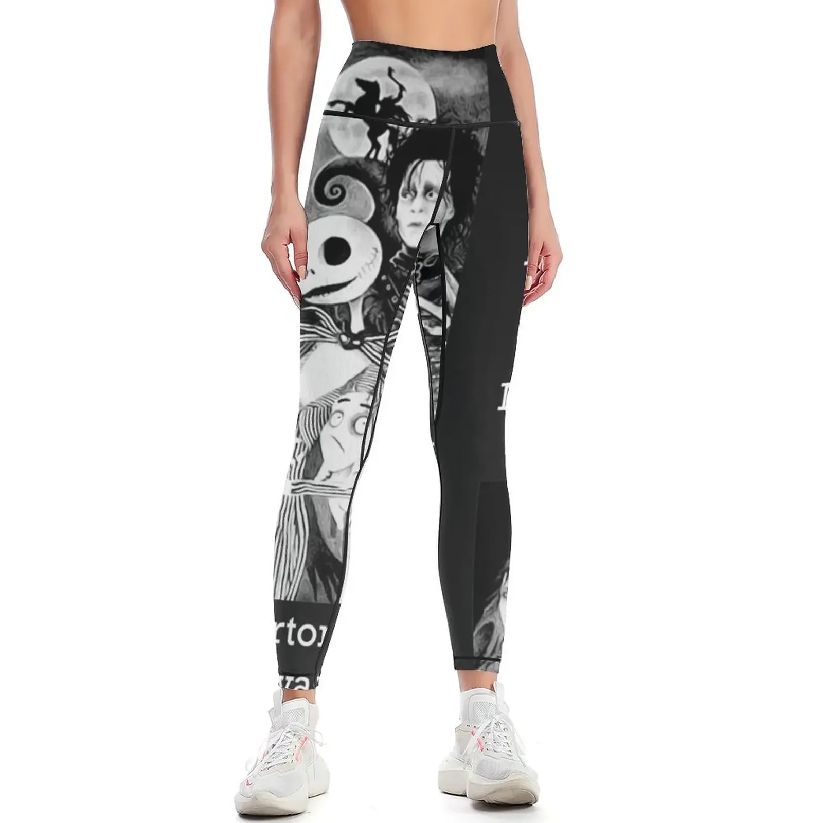 

Never Underestimate a Woman who Loves Tim Burton Movies and was Born in December Leggings Women sportwear Womens Leggings