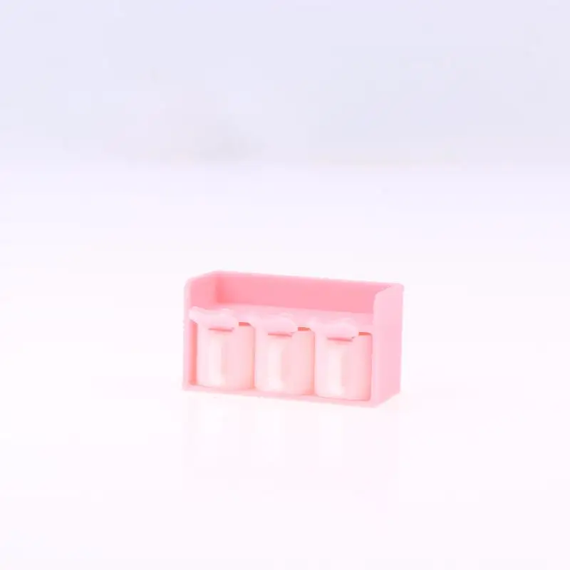 

1/12 Dollhouse Mini Cartoon Dollhouse Kitchen Decoration Seasoning Jar Model Dolls House Scene Accessories Pretend Play Toys