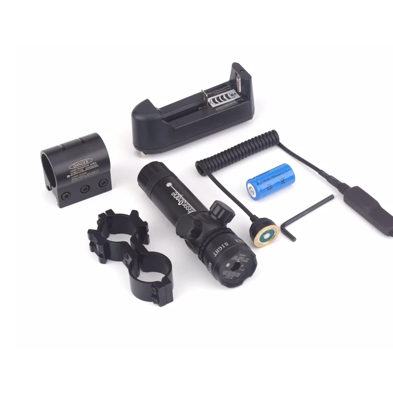 Green Laser Pointer High Power Sight Powerful Tactical Outdoor Sight Rifle Sight with Rail Pikani Hunting Laser Pointer AR15 view 6