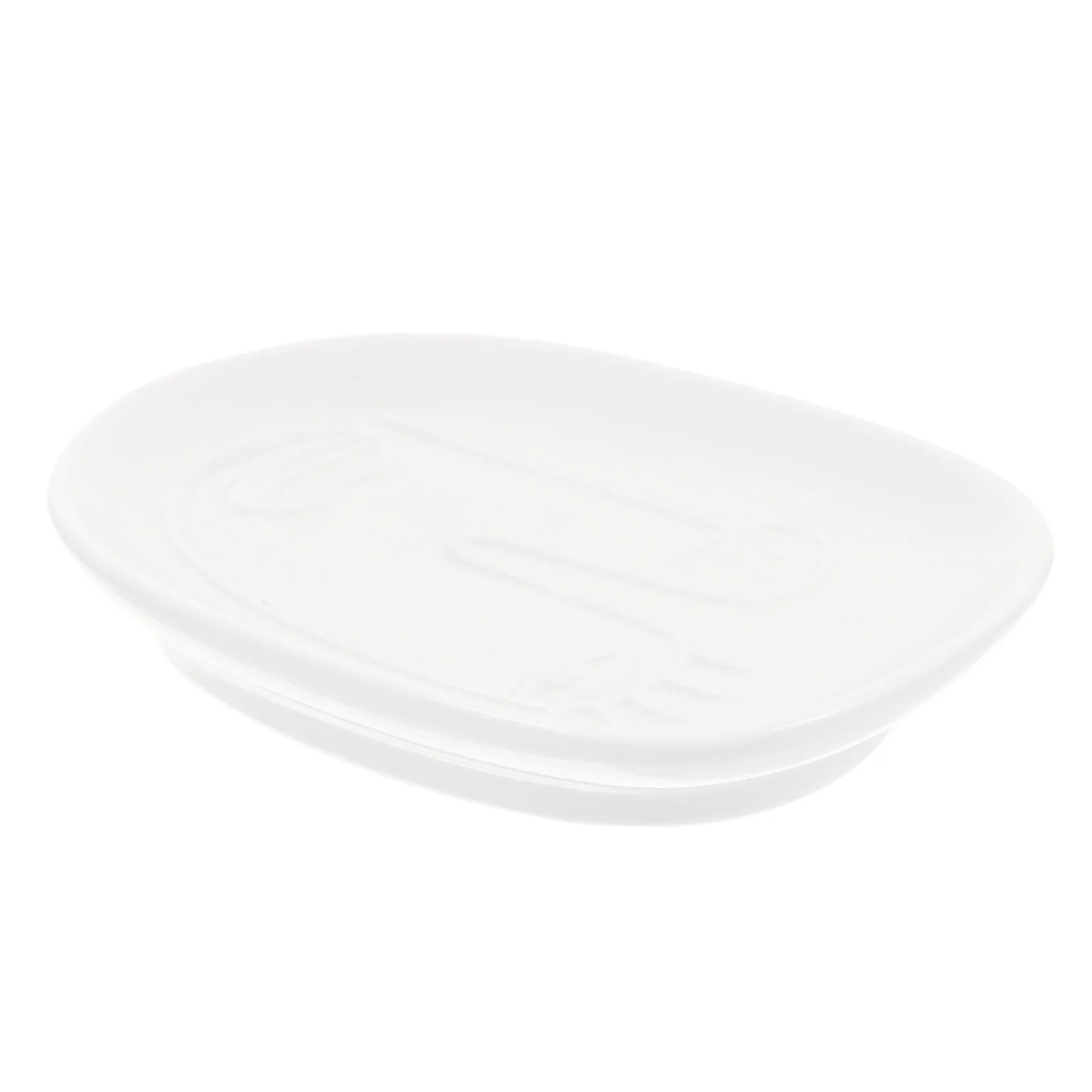 

Household Soap Box Simple-Shaped Soap Rack for Toilet and Bathroom Moisture Drainage Design Elegant Look Bathroom Accessory