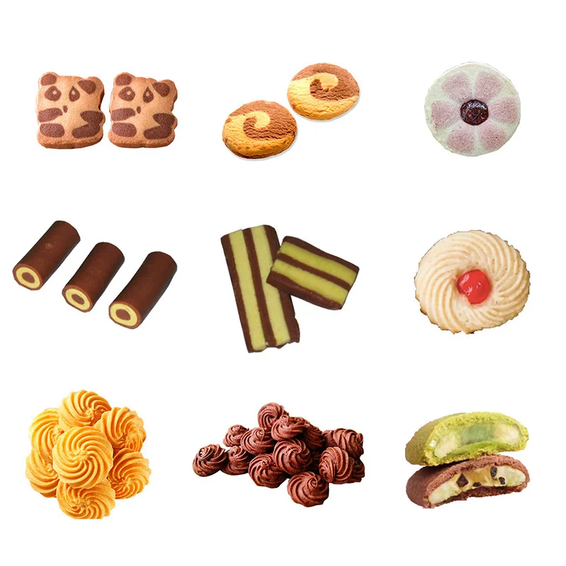 Small Automatic Commercial Multifunctional Pastry Molding Machine for Biscuit Cookie Cake Production, Customization Supported