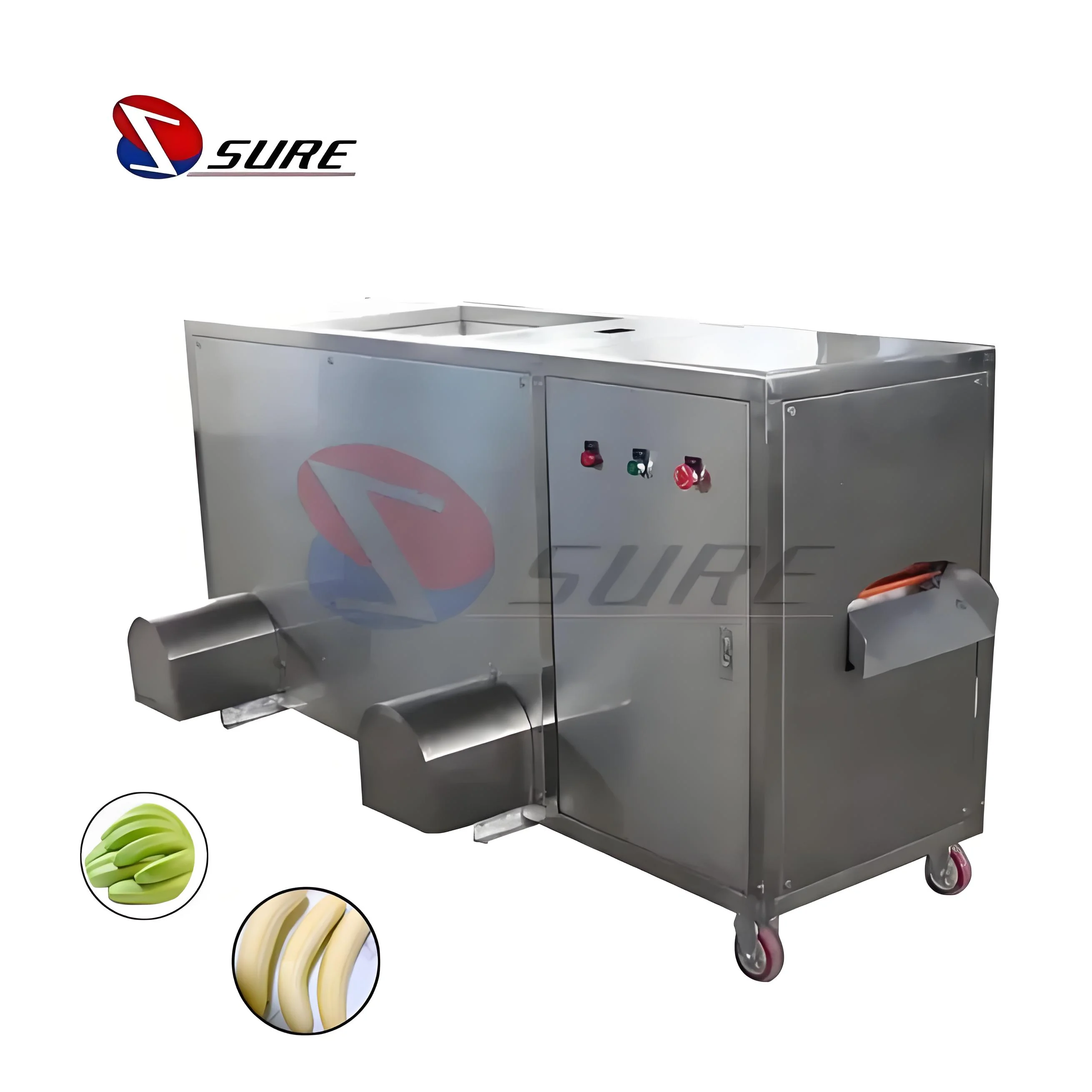 High Capacity Green Banana Peeling Machine for Fruit Processing