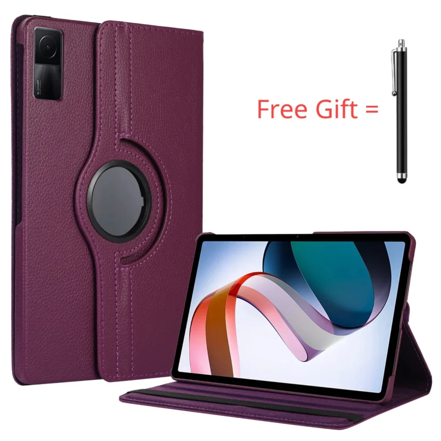 Protect Your Device in Style with High-Quality Premium PU Leather 360 Degree Rotating Stand Holder Cover Case for 2023 iPad SE 1