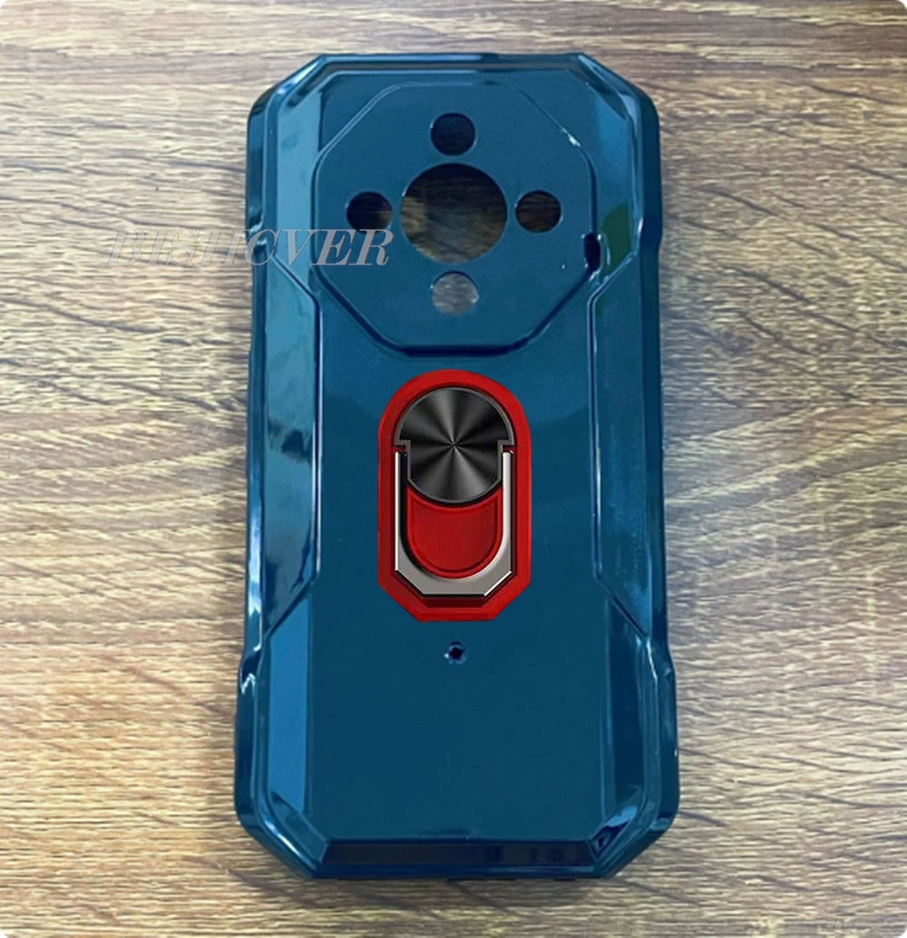 For Ulefone Armor X32 Pro 5.65"ULEFONE ArmorX32 X32Pro Back Ring Holder Bracket Phone Case TPU Soft Silicone Cover