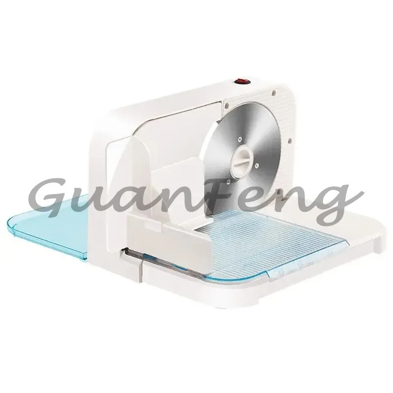 Multifunctional Kitchen Food Slicer with Stainless Steel Blades for Meat, Cheese, Fruit and Vegetables, with Non-slip Base