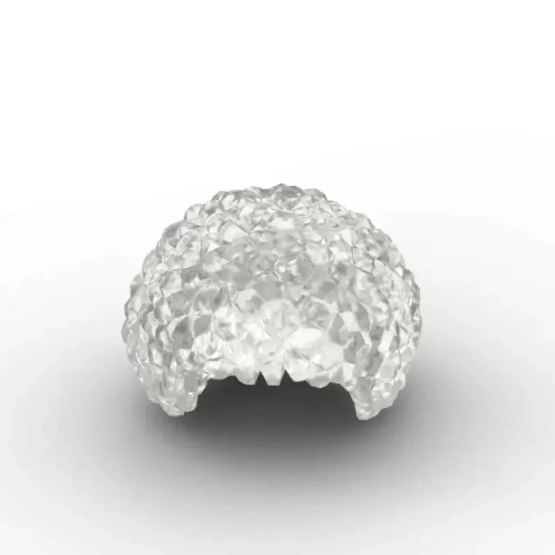 MOC 10PCS Bricks Part 87995 Big Hair Bubble Building Blocks Figures Afro Style  Assemble DIY Puzzle Toys Children Birthday Gifts