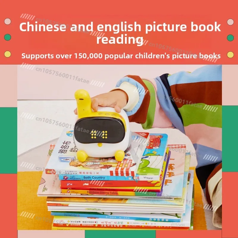 Early Education Machine Picture Book Reading Robot, Reading Picture Books Telling Stories Listening To Children's Songs Player