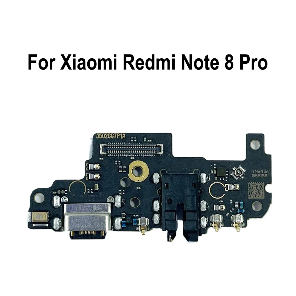 

Gefenis Org USB Charging Port Board Flex Cable Connector For Xiaomi Redmi Note 8 Pro M1906G7I M1906G7G Charging Board Replacemen