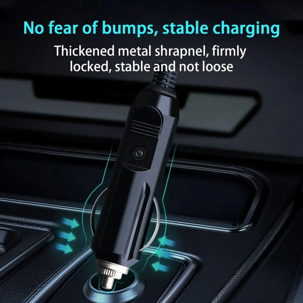 Car Charger  Practical Fireproof Wide Compatibility  Good Conductivity QC3.0 Car Charger Auto Accessories