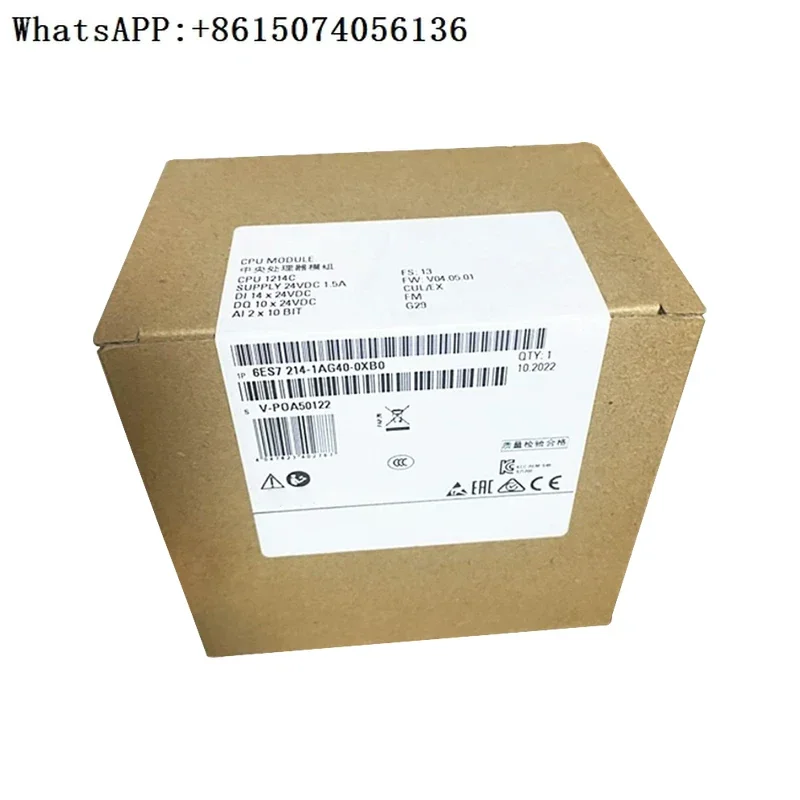 

Контроллер PLC 6ES7214-1AG40-0XB0 6ES7214AG40XB0, новый оригинальный Контроллер программирования PLC