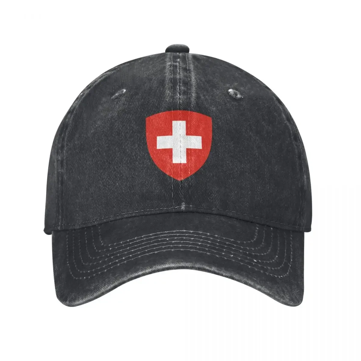 Switzerland Coat of Arms Baseball Cap birthday derby hat Girl Men's