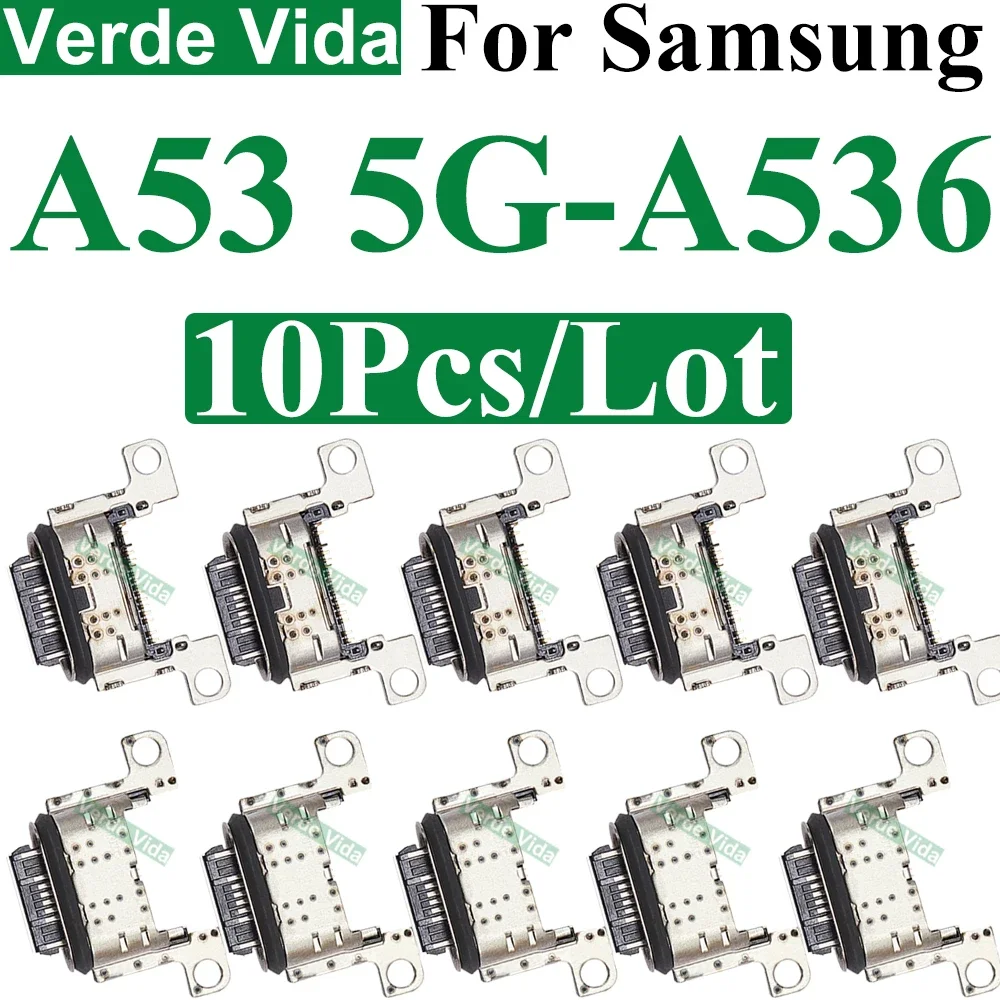 10 sztuk oryginalnego złącza portu ładowania USB do Samsung A05 A05S A15 A25 A35 A55 A13 4G A04 A04S A14 A23 A33 A24 A34 A54 A53 5G — zdjęcie 5
