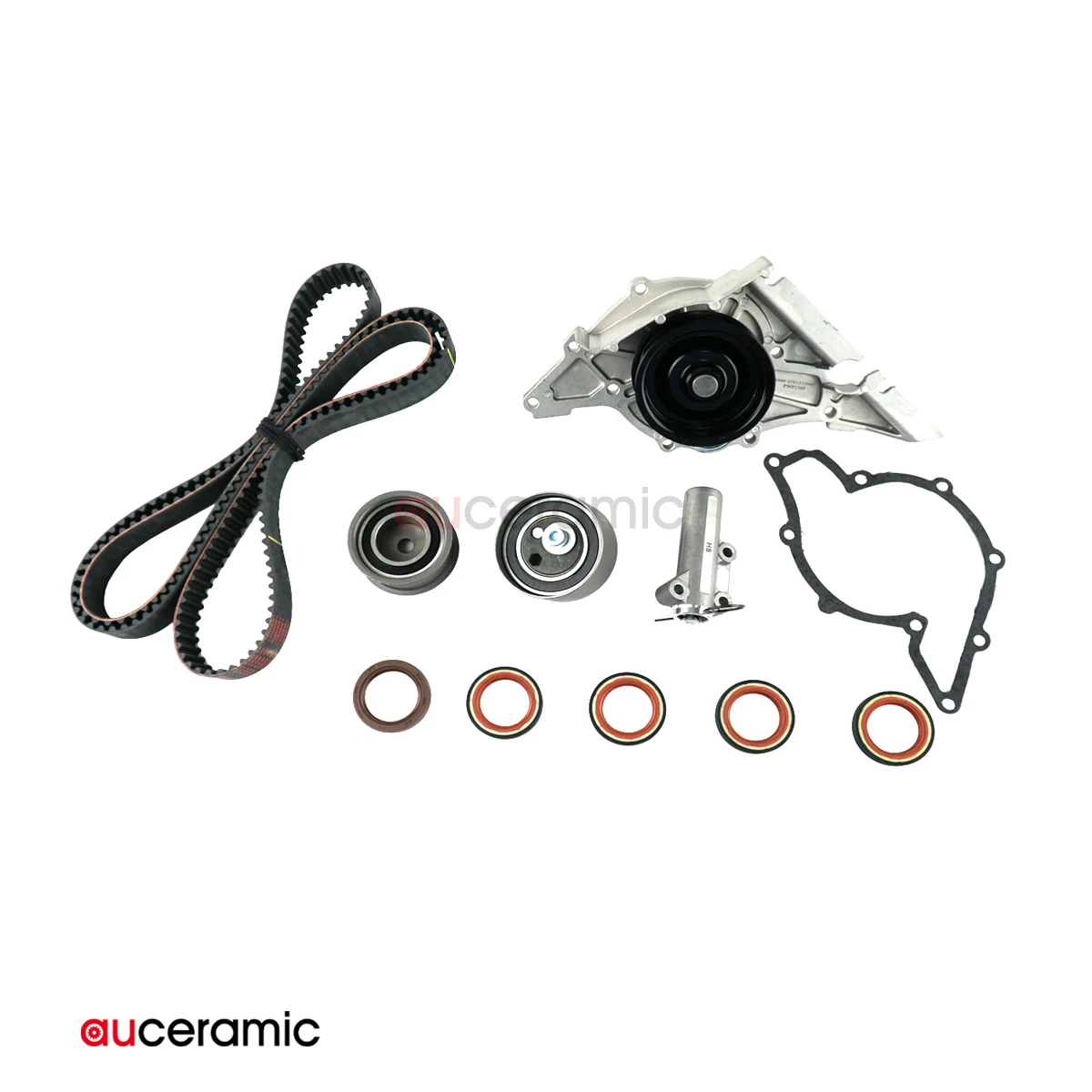 TCKWP297 TBK297 Fit for 98-05  A4 S4 A6  Passat 2.7L 2.8L DOHC V6 30V Timing Belt Kit Water Pump