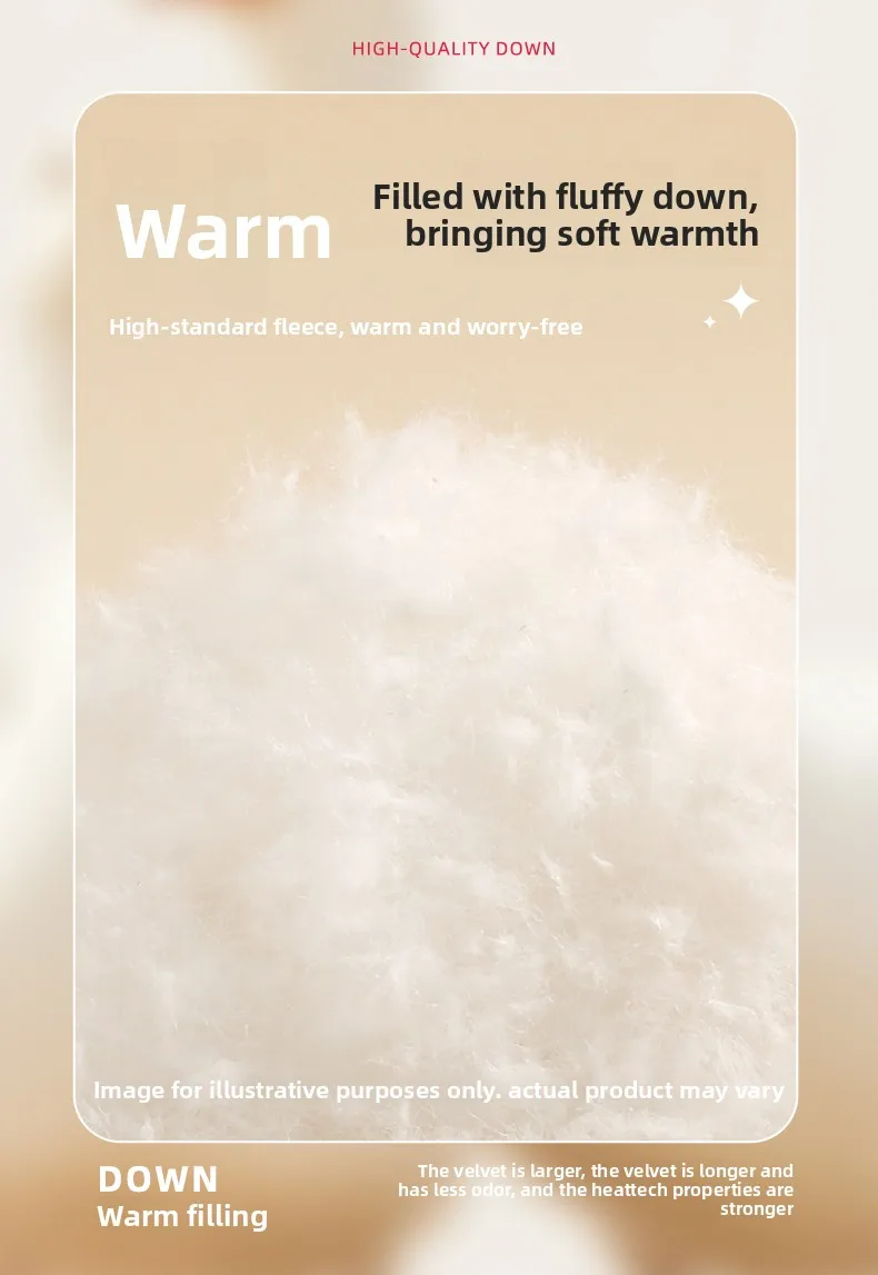 Chaqueta de plumón para mujer, abrigo holgado y cálido con capucha, largo y grueso, invierno, 2025