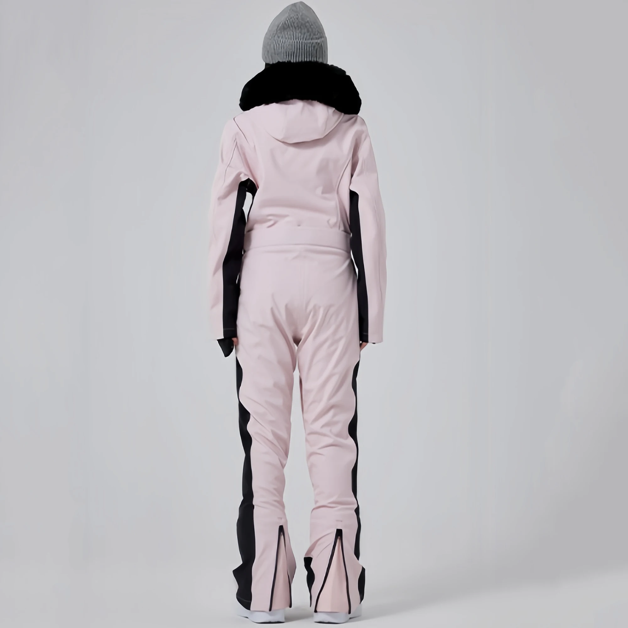 Female Slim Fit Skiing Suites Women Winter Jumpsuit Warm Windproof Snow Clothes Snowboarding Tracksuit Ski Sport One Piece Suit