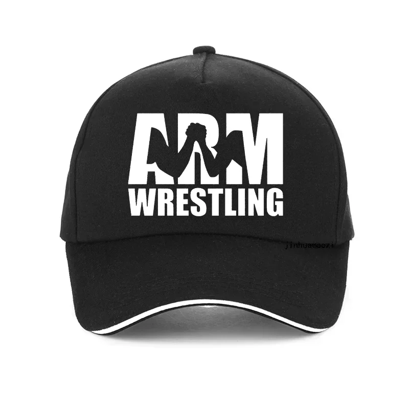 Funny Arm Wrestling man hat Unisex Graphic Casual Cotton baseball cap Competitive competition wrestling gorras hats Snapback