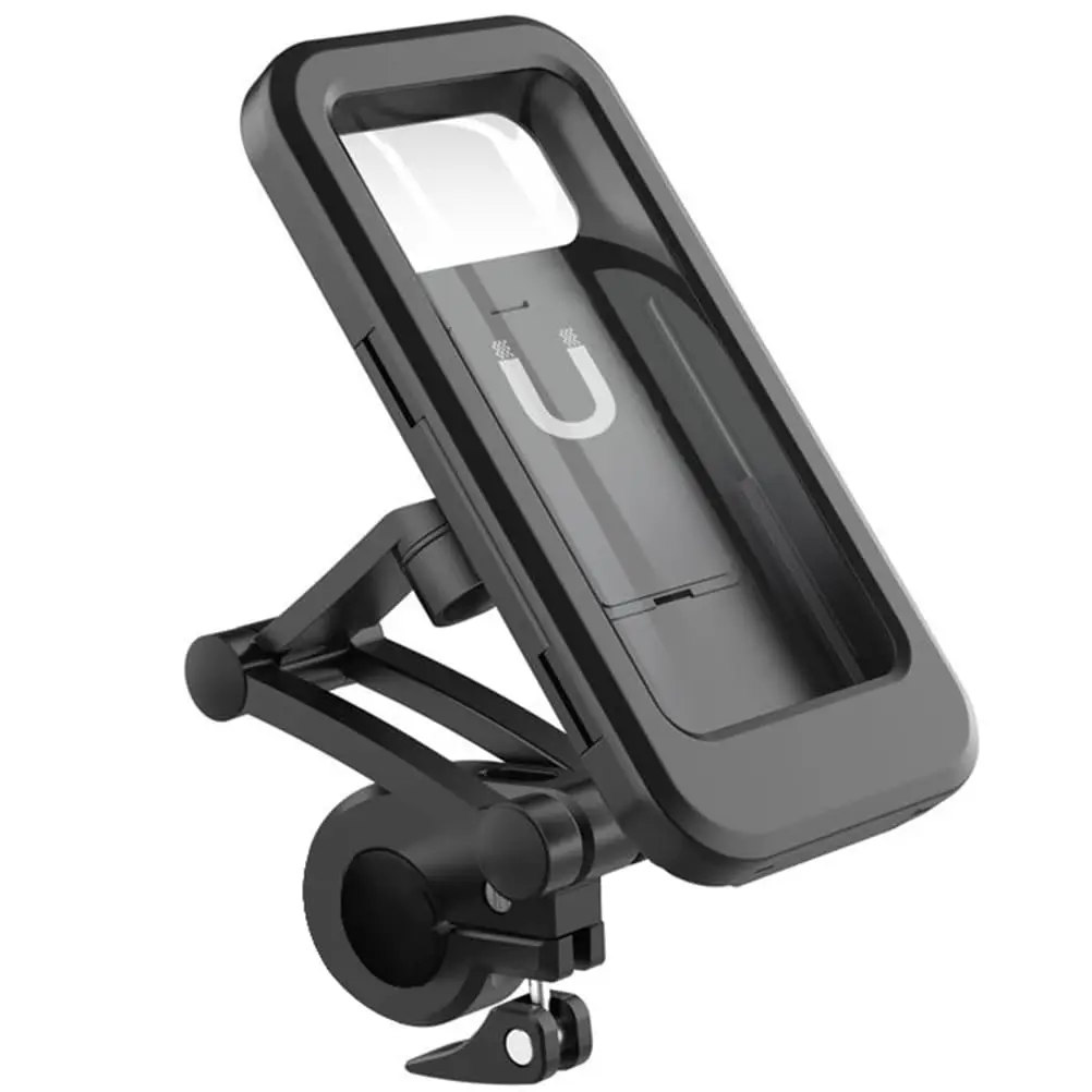 

Waterproof Motorcycle Bike Mobile Phone Holder Support Universal Bicycle GPS 360° Swivel Adjustable Motorcycle Cellphone Holder