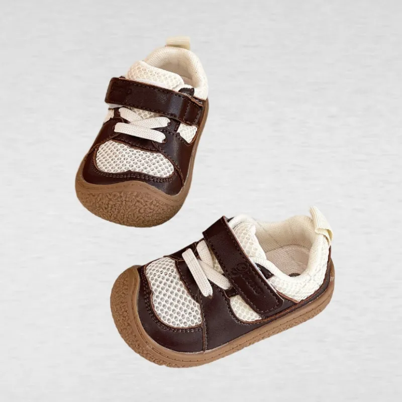 2026 Spring Autumn New Baby Walking Shoes Girls Soft soled Breathable Board Shoes Boys Baby Casual Sports Shoes 17-27