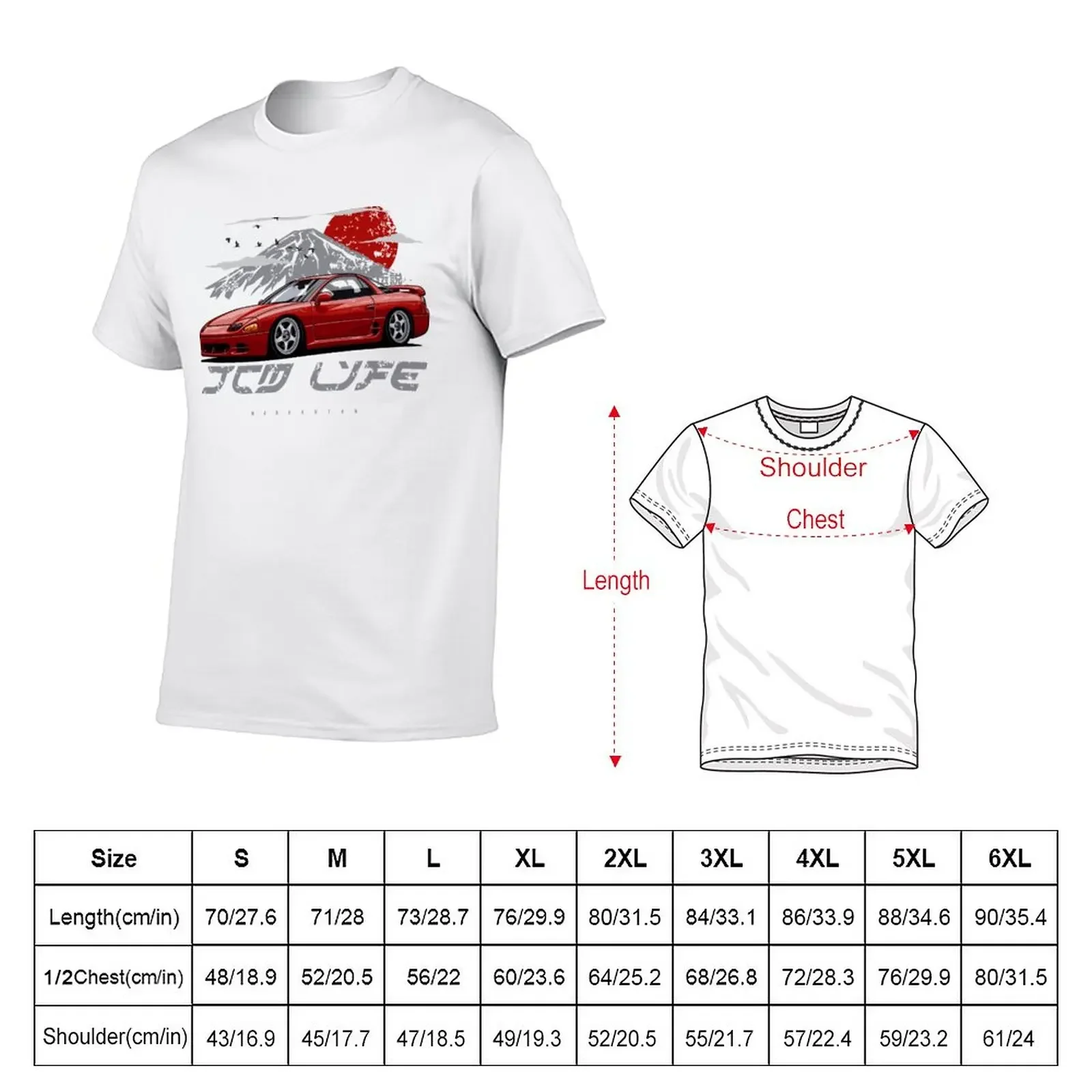 JDM Life. 3000GT / GTO T-Shirt quick drying customs design your own sweat tshirts for men