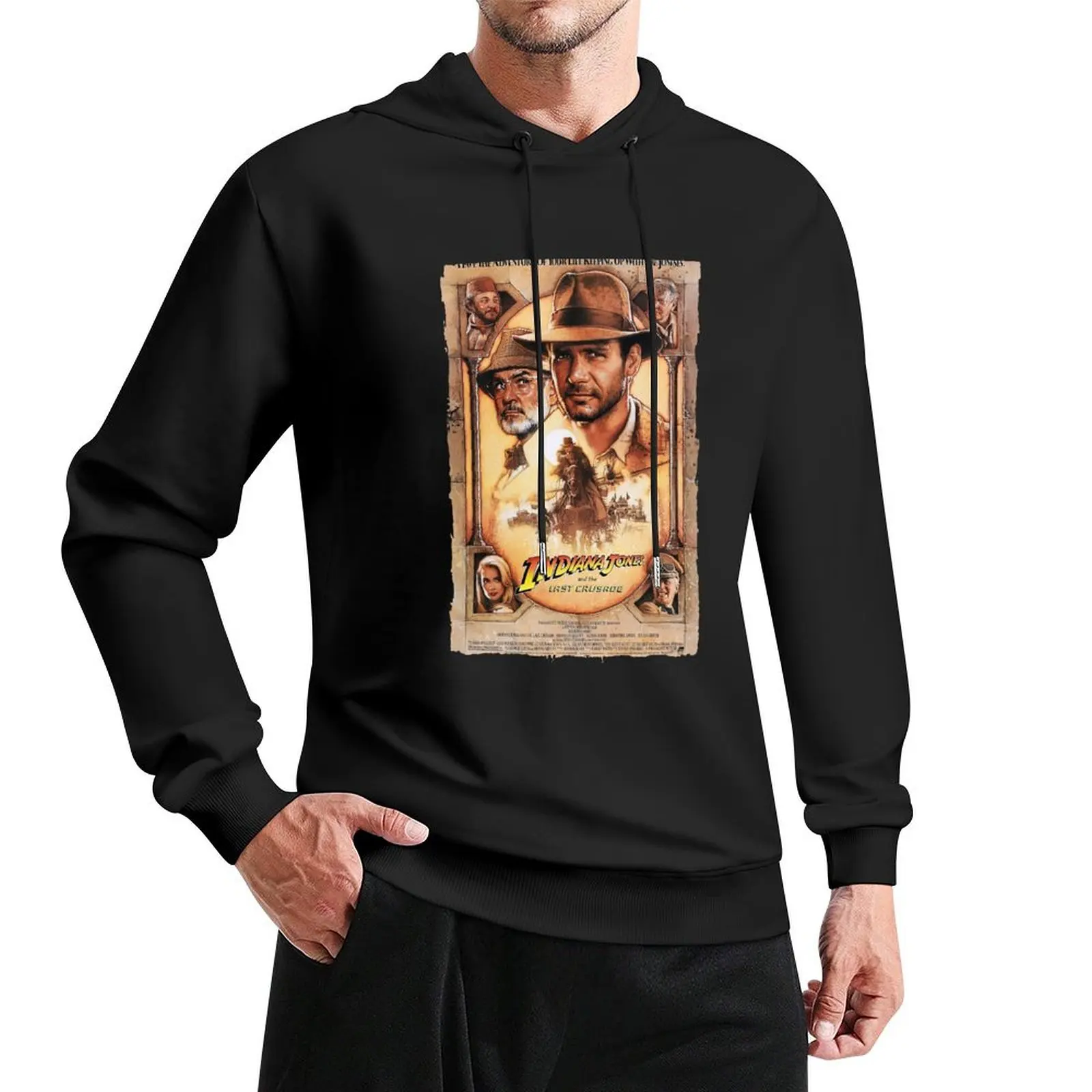 

vinatge old broken poster the last Pullover Hoodie anime clothes new in hoodies & sweatshirts