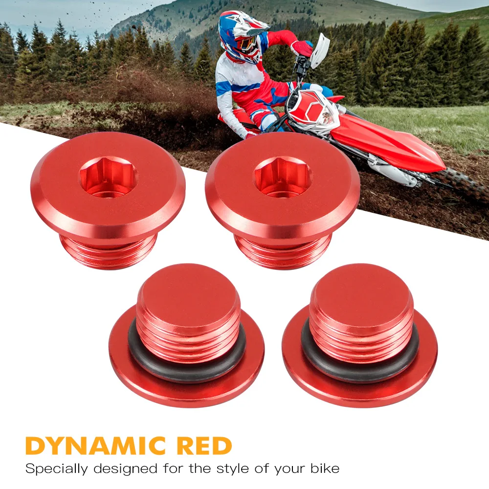 

NiceCNC For Beta ENDURO RR RR-S 4T RACING 350 450 390 430 480 490 500 Engine Cap Set Billet Aluminum Red Motorcycle Accessories