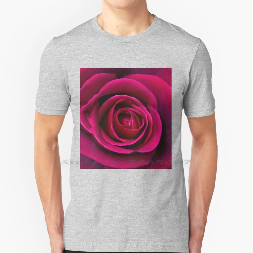 Love Is A Rose T Shirt 100% Cotton Red Rose Flower Floral Love Bloom Mr Lincoln Lindaleesart Linda Lees Big Size 6xl Tee Gift