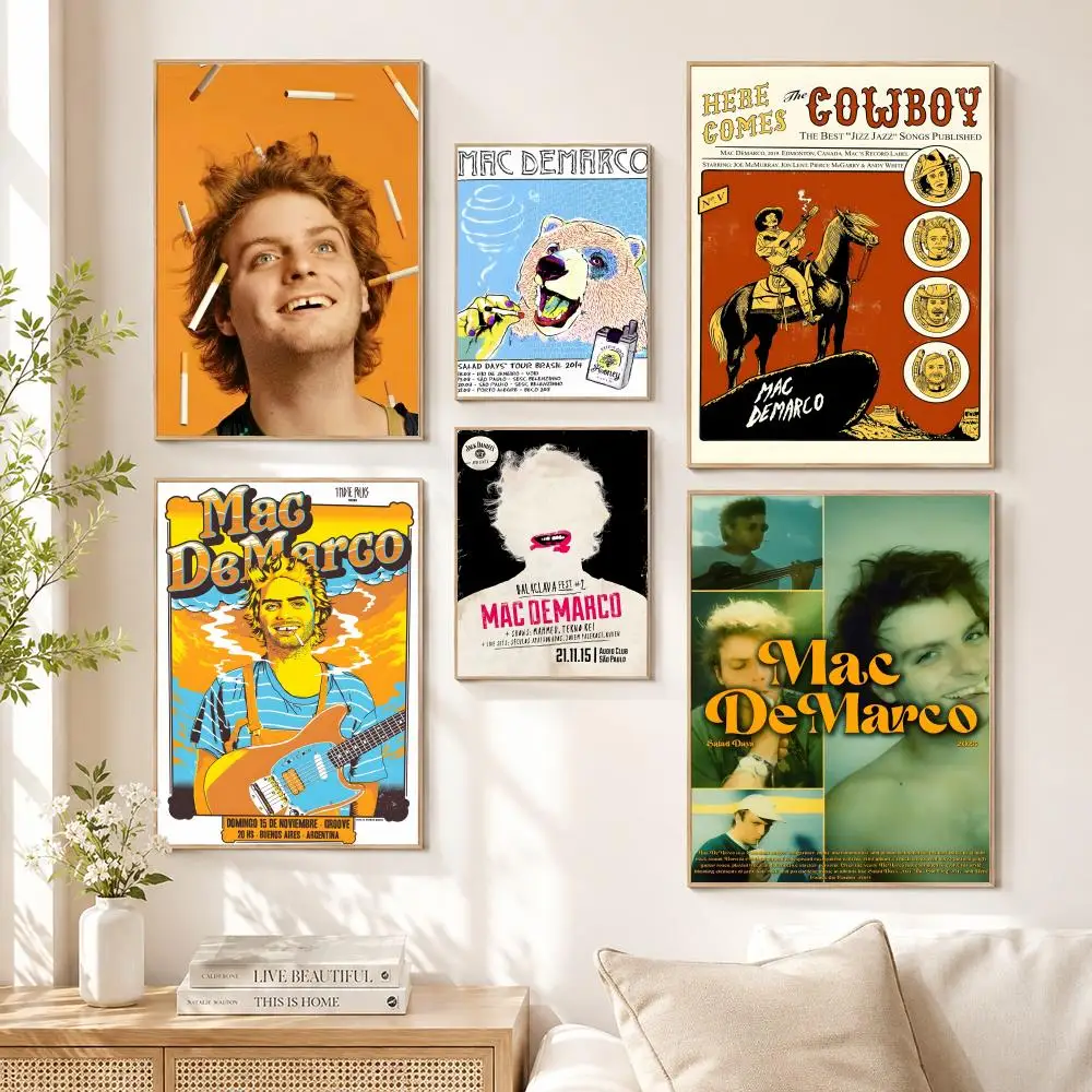 Mac DeMarco Singer Poster, Wandkunstdruck, Poster, dekoratives Wandbild, Heimdekoration, Geschenk, ungerahmt