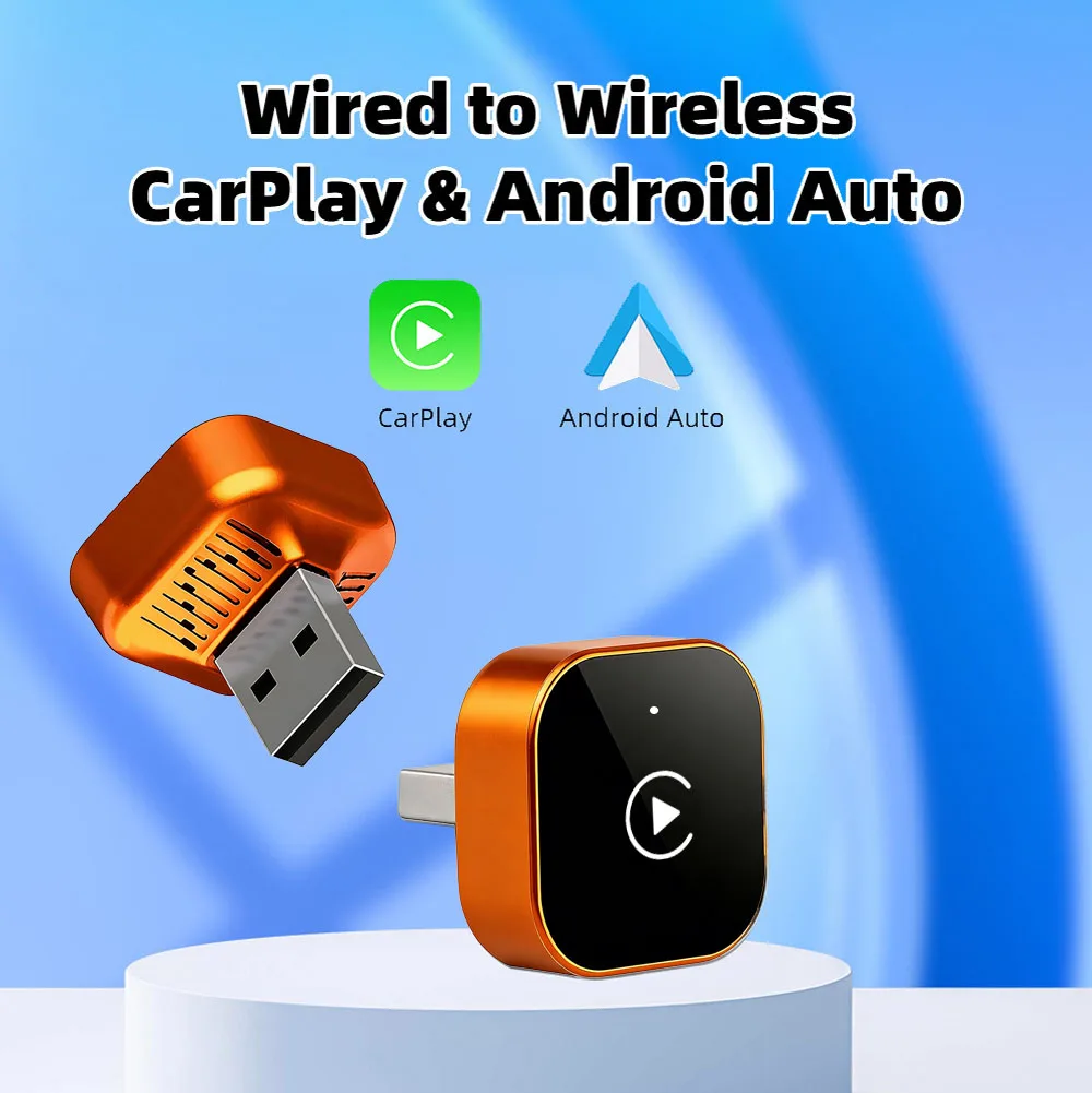 

2026 NEW CarPlay Adapter&Android Auto Adapter for Toyota Nissan Ford Benz for Apple & Android Phone