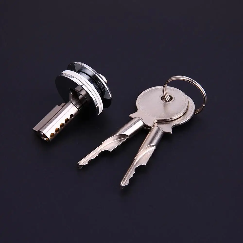 Anti-theft Cylinder Locks Sliding Glass Push Door Cabinet Door Glass Lock Showcase Glass Display Window Cabinet lock