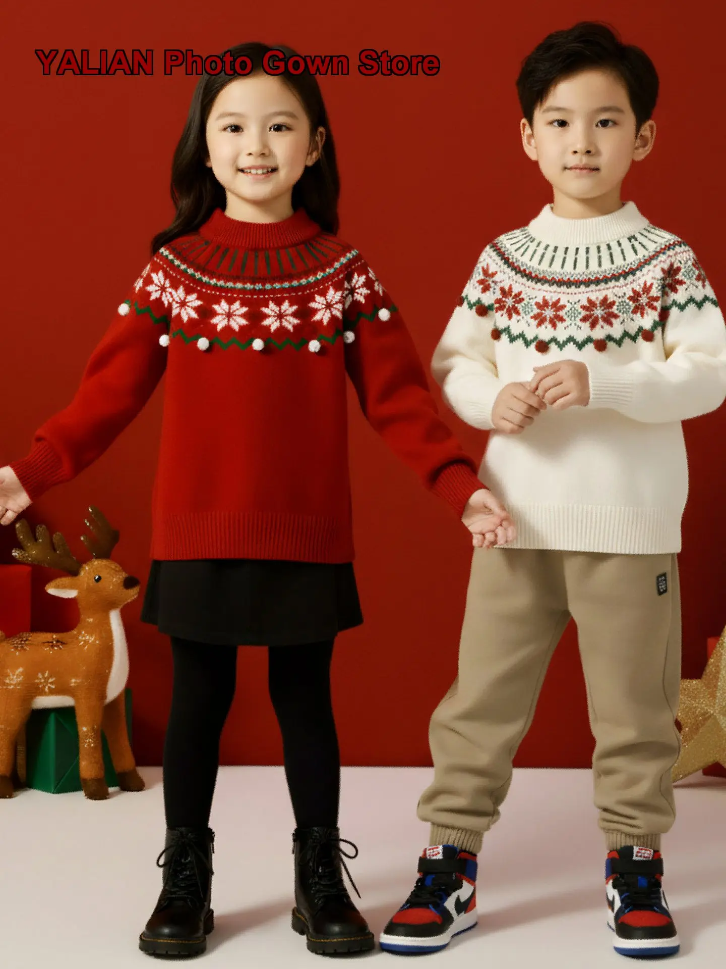 Boys Girls Base Layer Top Kids Toddler Little Kids Autumn Winter Fleece Lined Knit Top