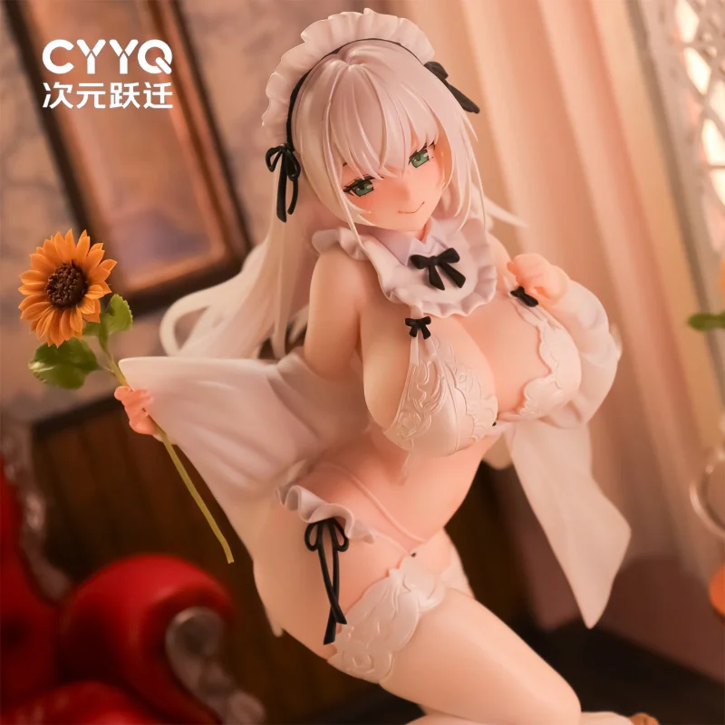 

In-stock Maid Outfit Bonita-chan Figurine, Beautiful and Sexy Female Model, Anime Prize Desktop Case Decoration Gift