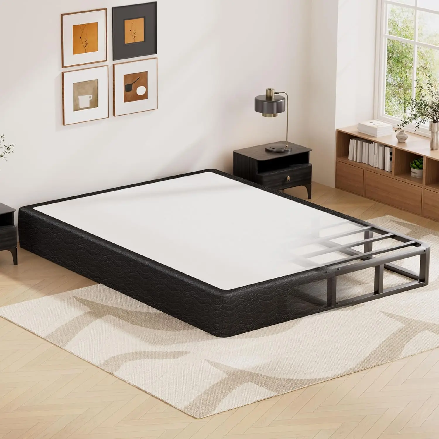 

Металлические пружинные основания-платформы Queen Size 5 дюймов, прочная стальная конструкция, усиленные пружинные основания Queen Size, сверхпрочные матрасы, на заказ