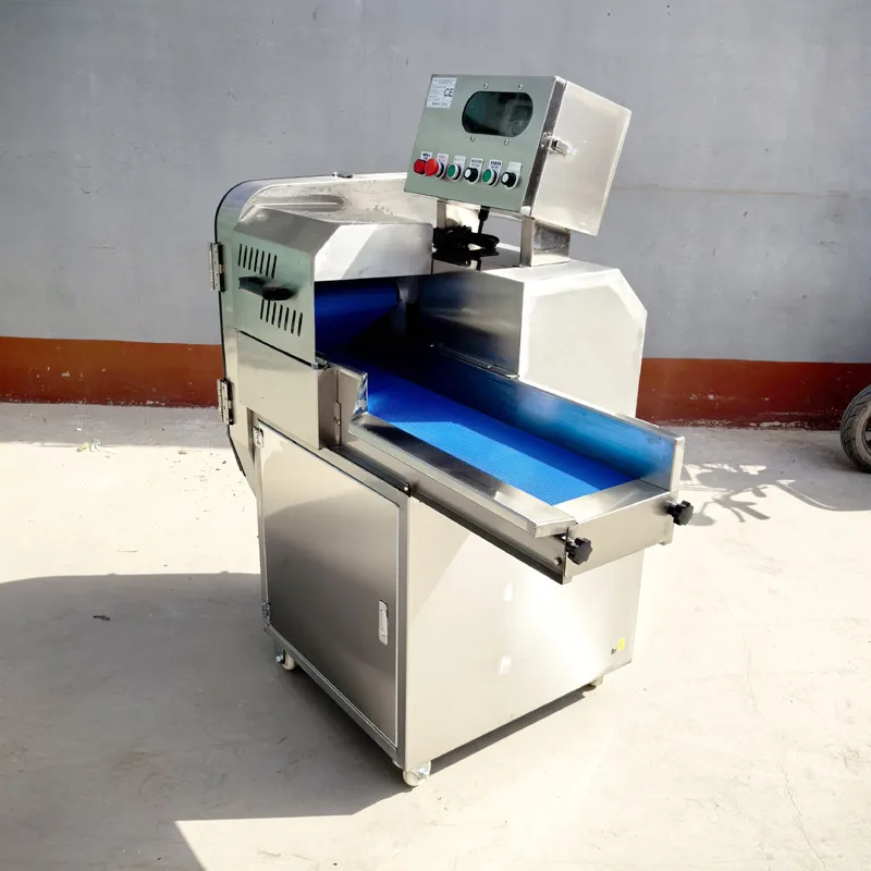 Electric Vegetable Cutting Machine Multi-functional Slicing And Cutting Section Automatic Commercial Vegetable Cutter Machine