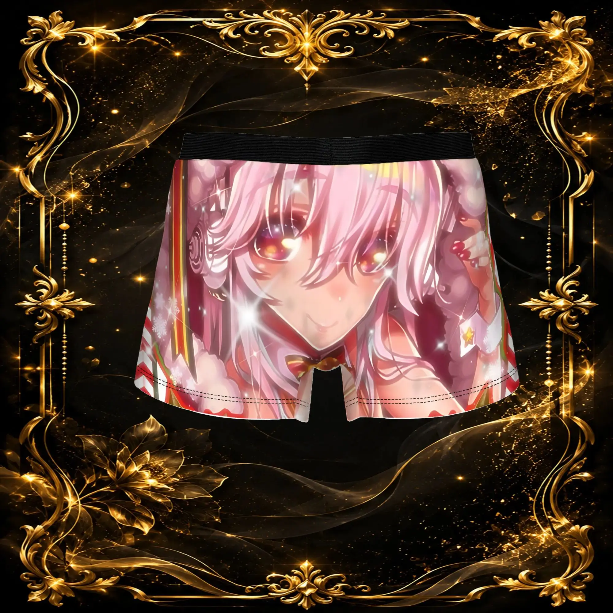 3Pcs  boxers Super Sonico Underpants Breathbale Panties Men's Underwear Sexy Shorts Boxer Briefs
