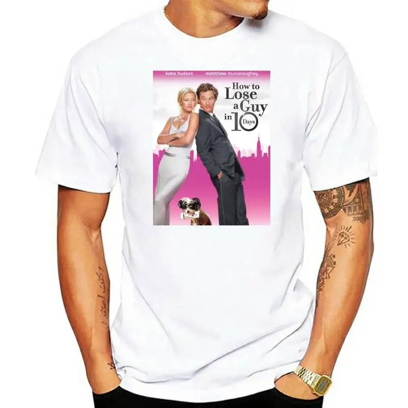 NEW  HOW TO LOSE A GUY IN 10 DAYS T SHIRT bluray poster dvd SMALL MEDIUM L XL