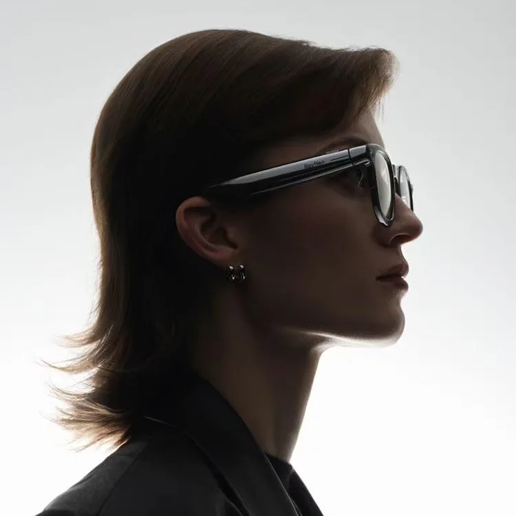 2025 نظارات صوتية ذكية فاخرة عالية التقنية قابلة للتحويل لعرض ترجمة الذكاء الاصطناعي اللاسلكي بتقنية البلوتوث سماعة رأس ذكية يمكن ارتداؤها