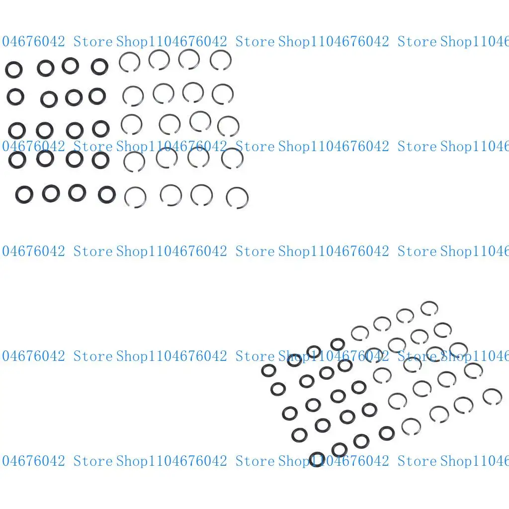 5Asd 20 Setzen Sie Schnappringe mit O-Ringen 1/2-Zoll