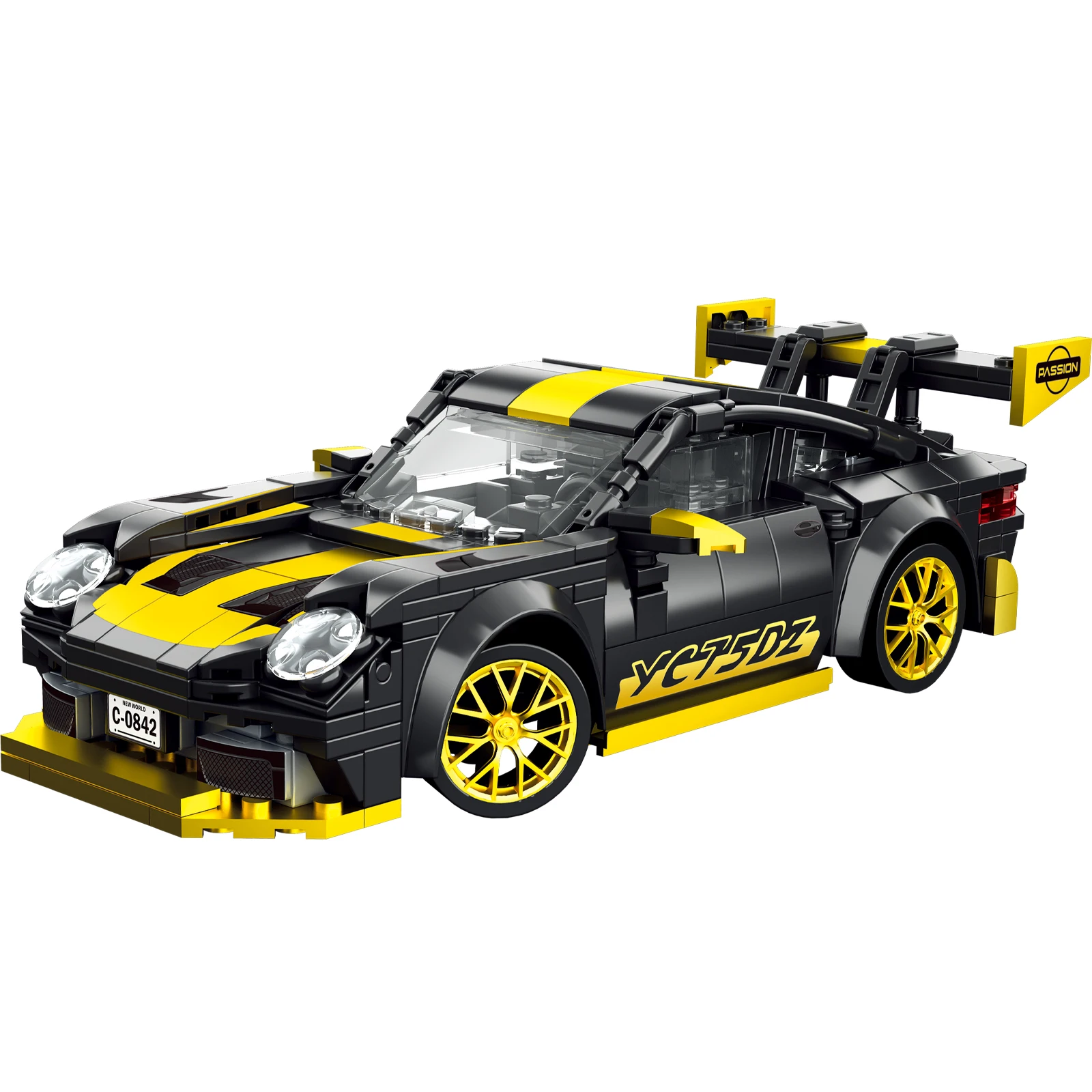 STEM Educational 1:20 Scale RC Racing Car Building Blocks Toy for Kids DIY Model Assembly